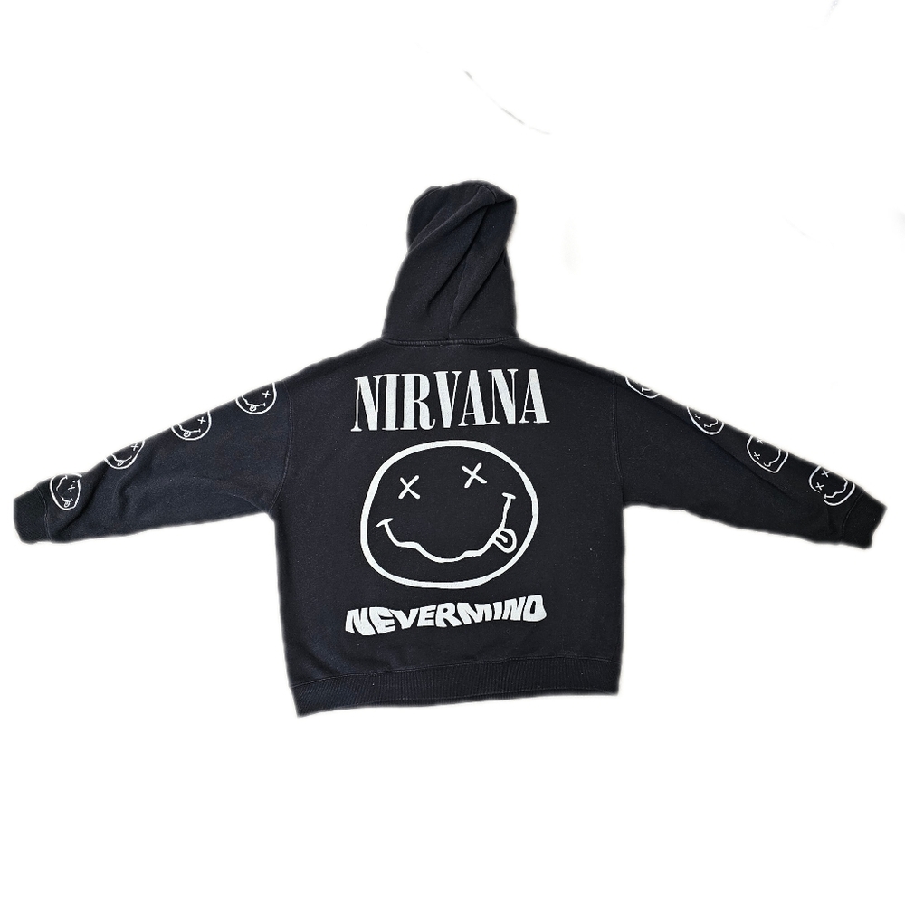 Nirvana Tour Heavyweight 90s vintage like hoodie Vintage like Y2K hoodie